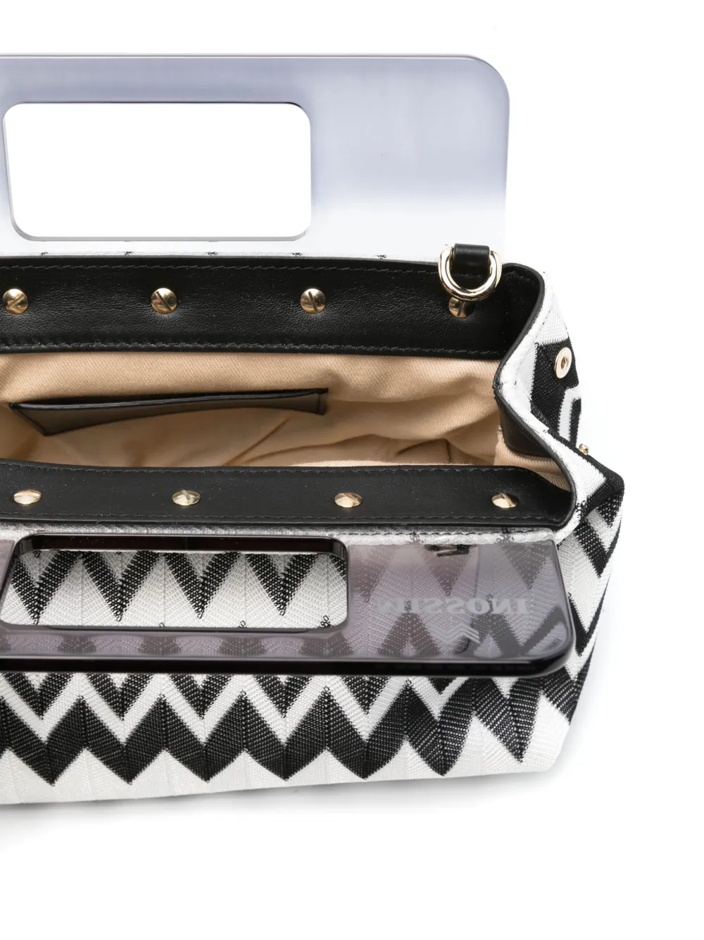 MISSONI ZIGZAG-WOVEN TOTE BAG 