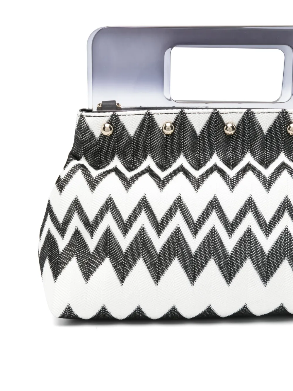 MISSONI ZIGZAG-WOVEN TOTE BAG 