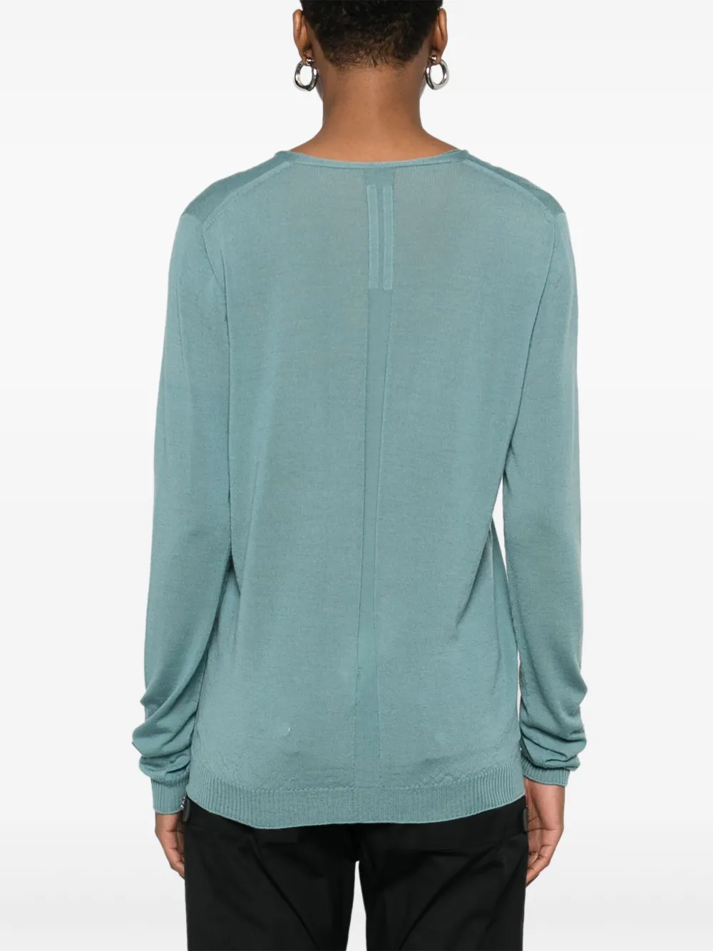 Rick Owens Top met V-hals Blauw