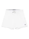 Polo Ralph Lauren Polo Pony-embroidered swim shorts - White