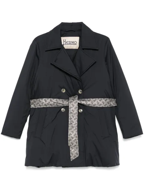 Herno trench à taille ceinturée