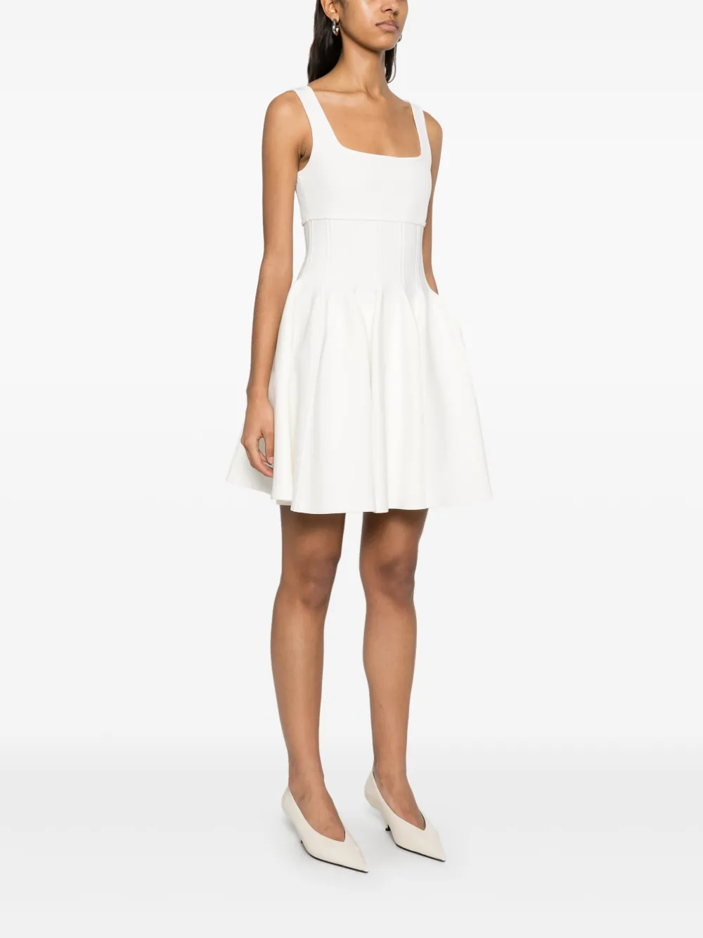 Simkhai Elektra mini-jurk Wit