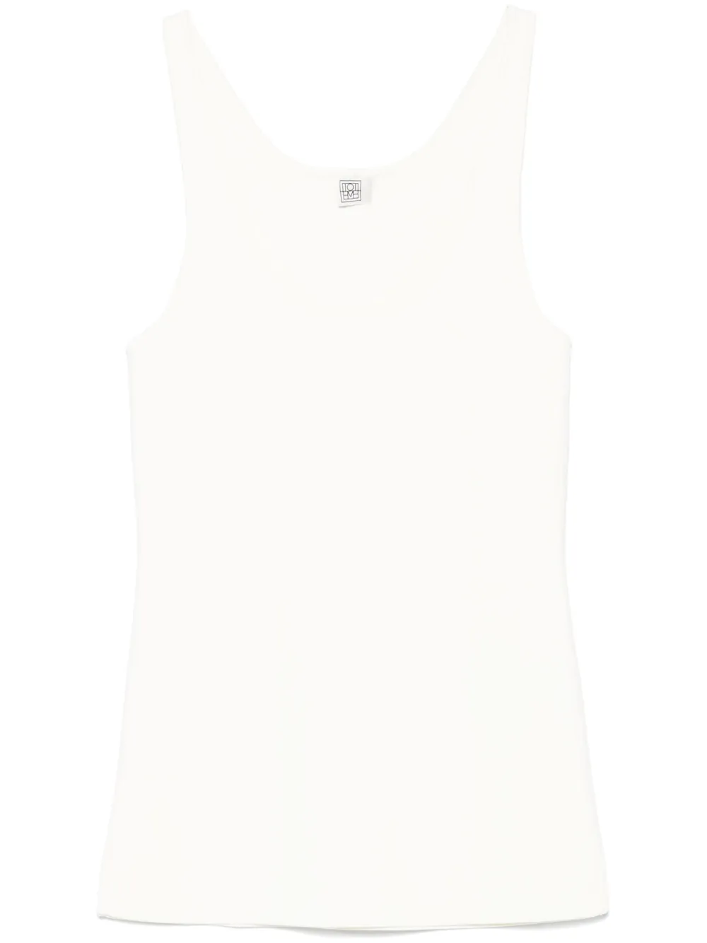 TOTEME Fijngebreide tanktop Wit