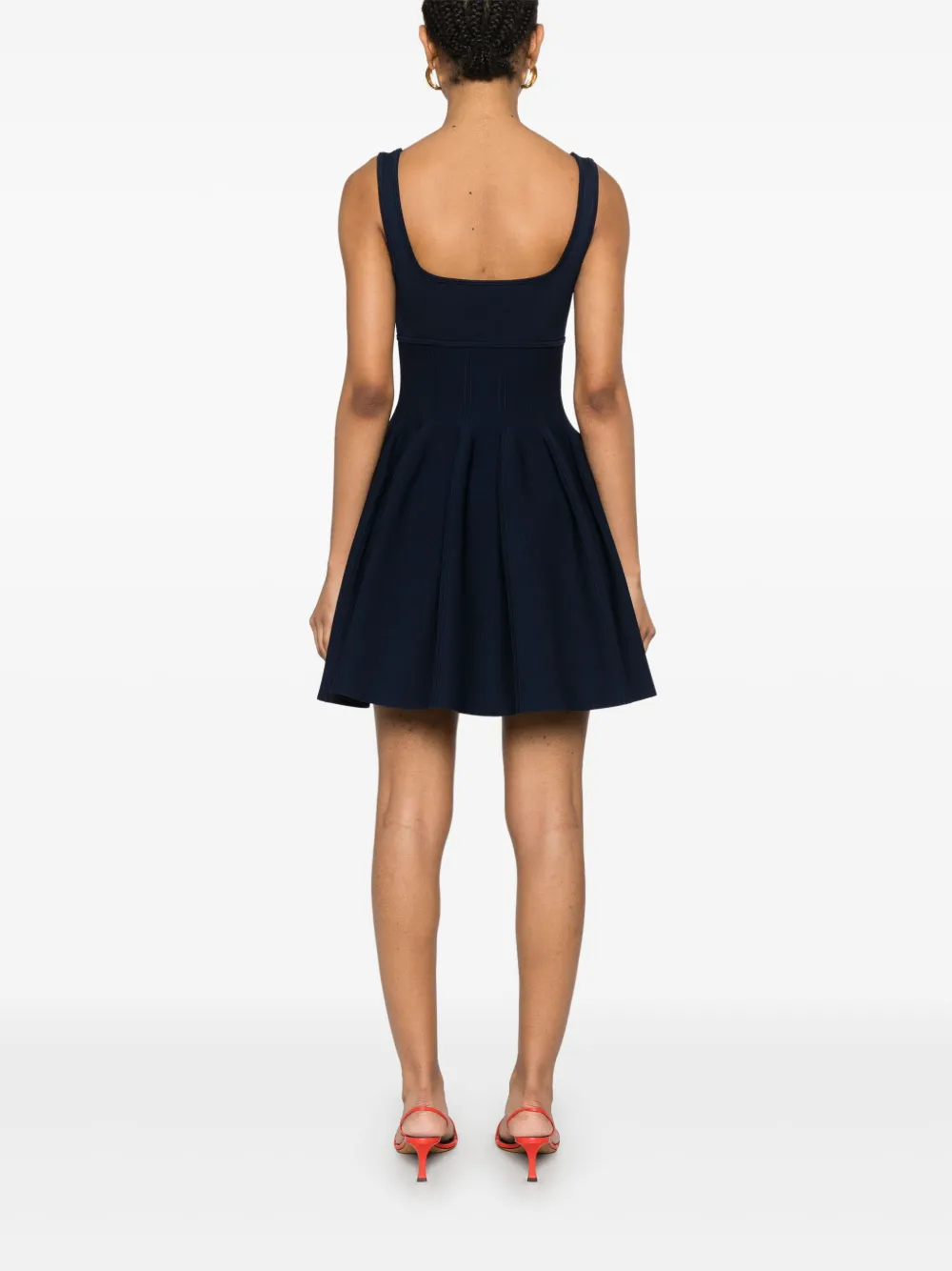 Shop Simkhai Elektra Mini Dress In Blue