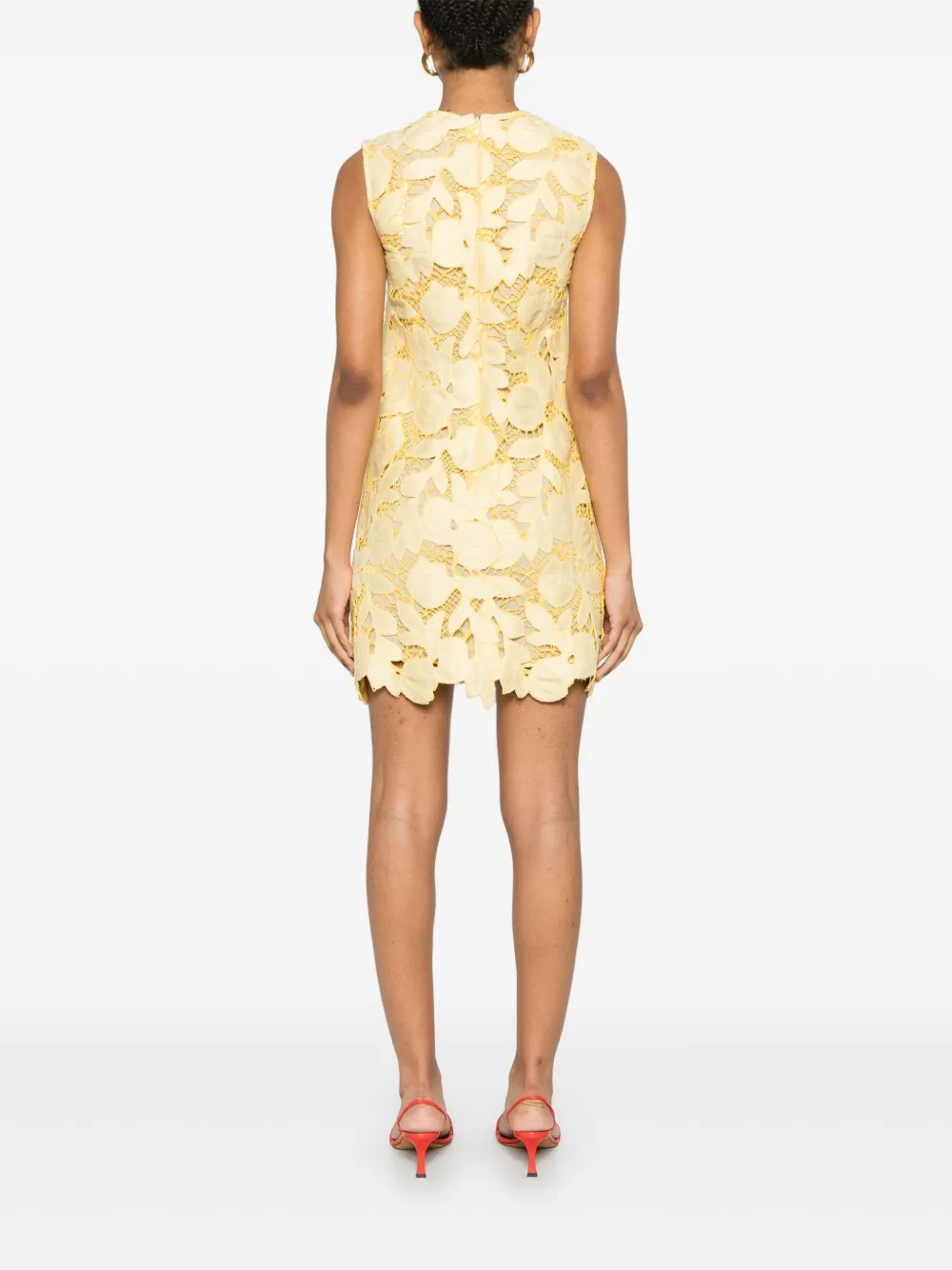 Simkhai Mickie mini-jurk Geel