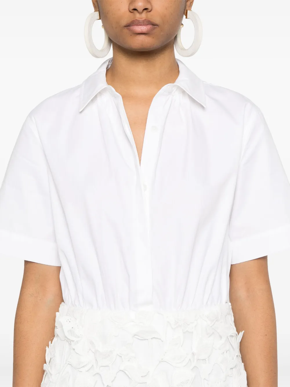 Simkhai Colette midi-jurk Wit