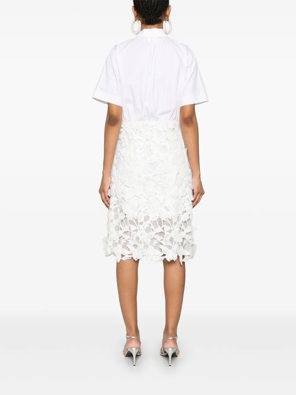 Simkhai Colette midi-jurk Wit