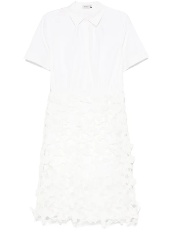 Simkhai Colette Midi Dress in White