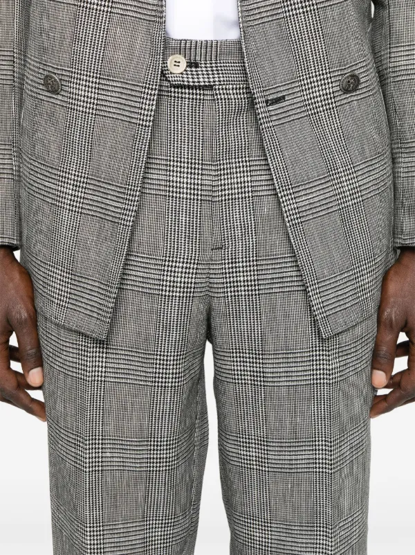Brunello Cucinelli double-breasted two-piece Suit | Grey
