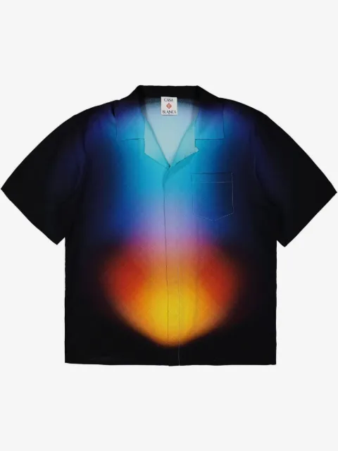 Casablanca gradient-print shirt