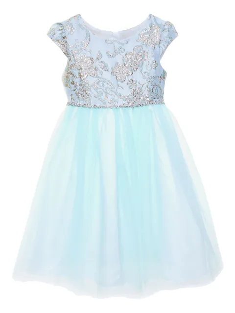 IAME KIDS Crystal Cascade dress 