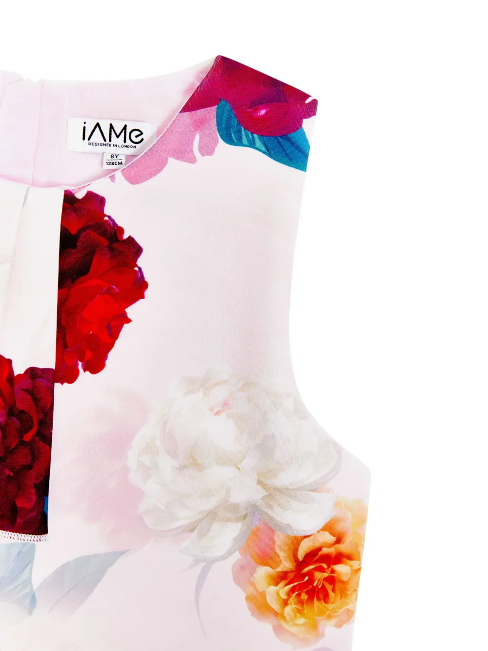 IAME KIDS Jurk met bloemenprint Roze