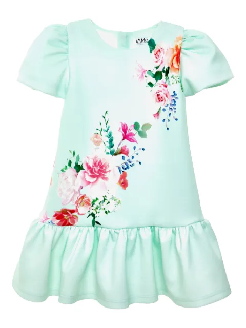 IAME KIDS vestido con estampado floral