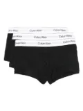 Calvin Klein logo-waistband briefs (pack of three) - Black