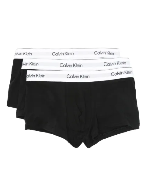 Calvin Klein logo-waistband briefs (pack of three)