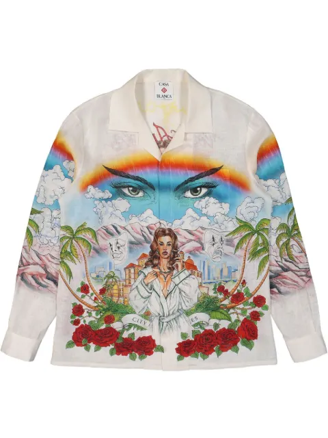 Casablanca graphic-print shirt 