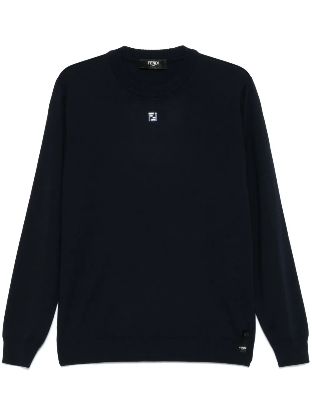 FF-logo plaque sweater