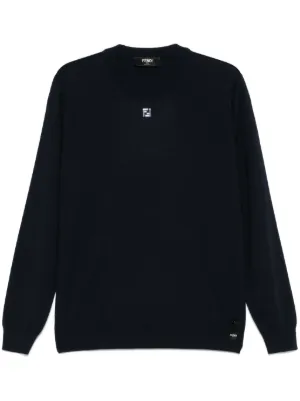 超人気ブティック フェンディ XL 春シーズン ロゴニット 52サイズ セーター トップス