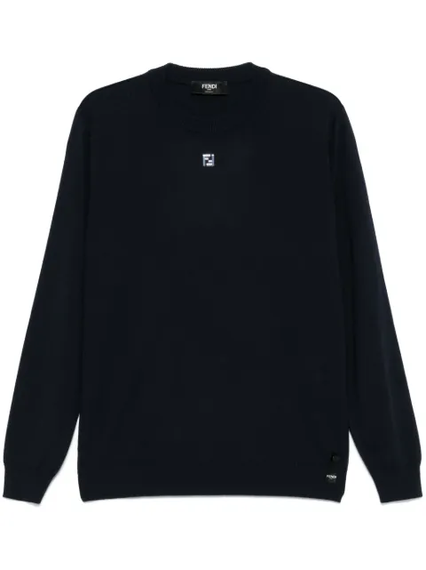 FENDI suéter con logo FF