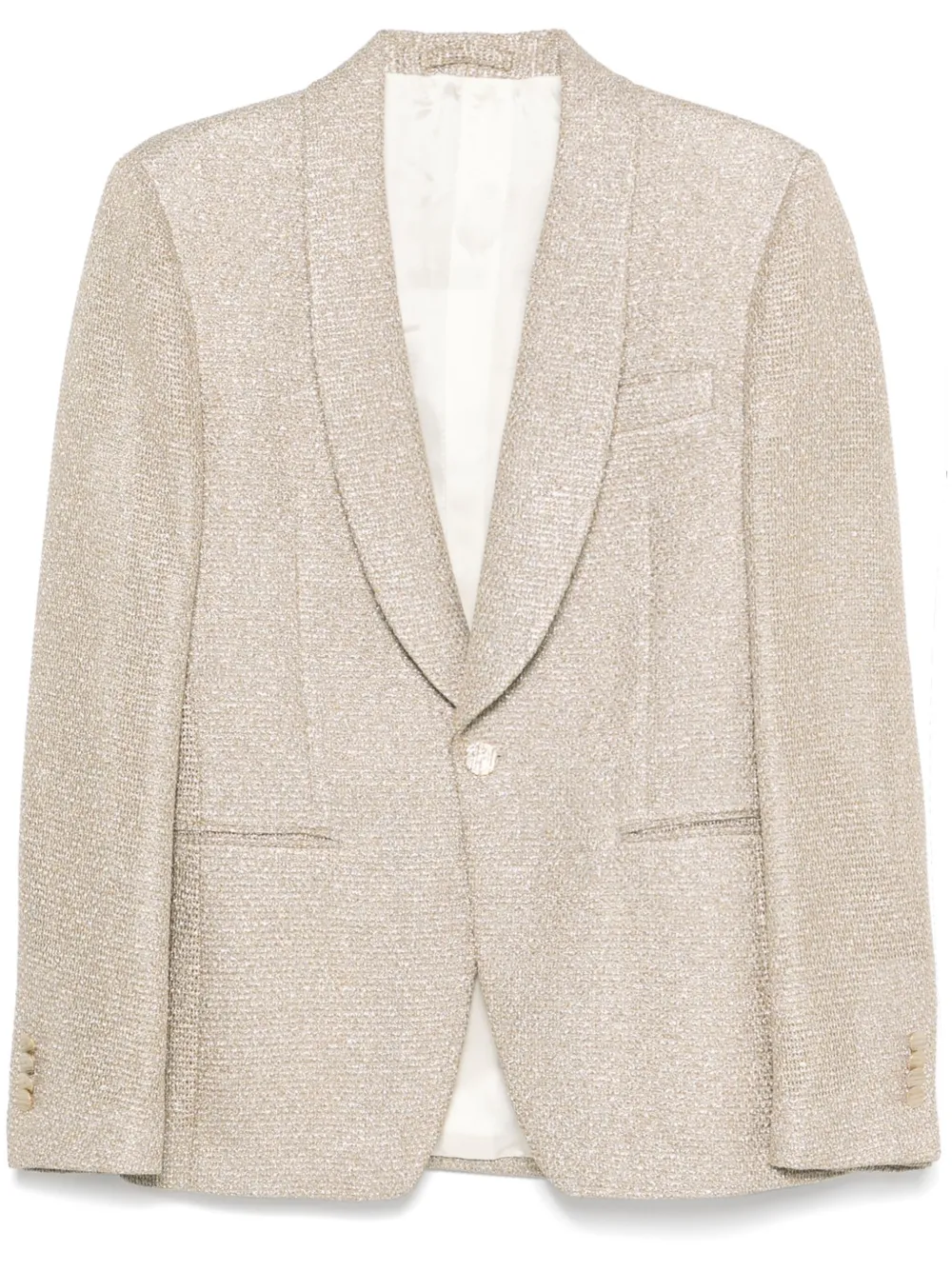 Lardini lurex blazer | Gold | Image 1