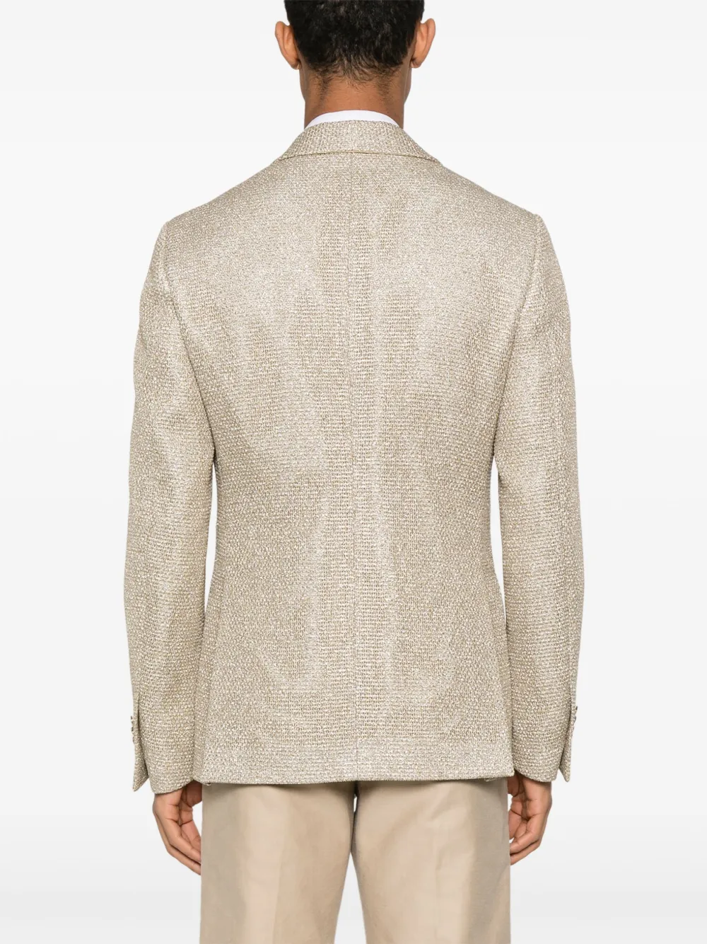 Lardini Lurex blazer Goud