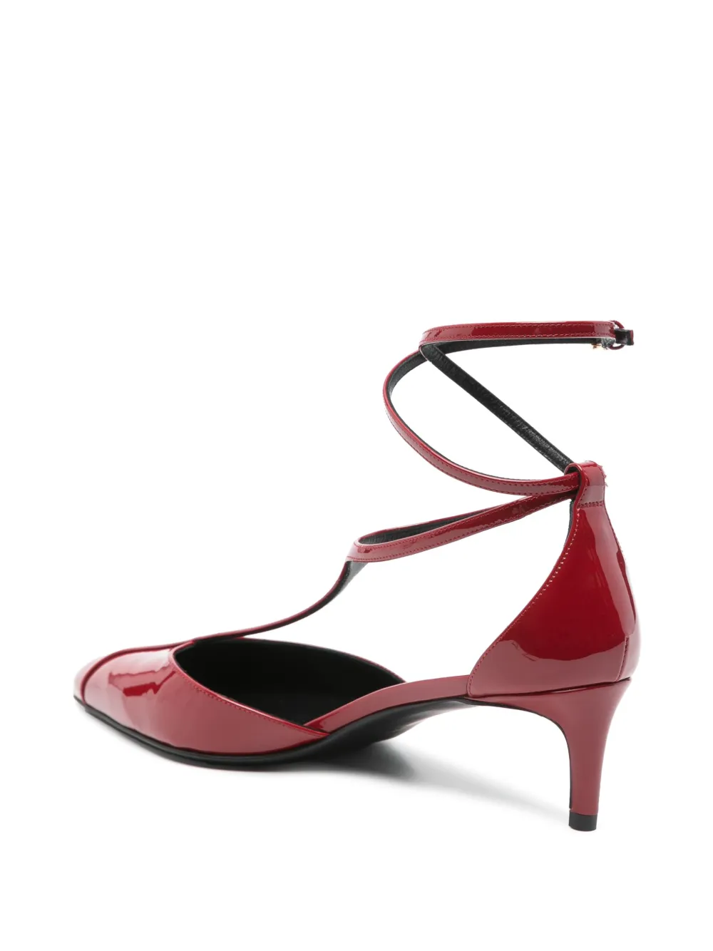 KHAITE 45mm Mia pumps Red