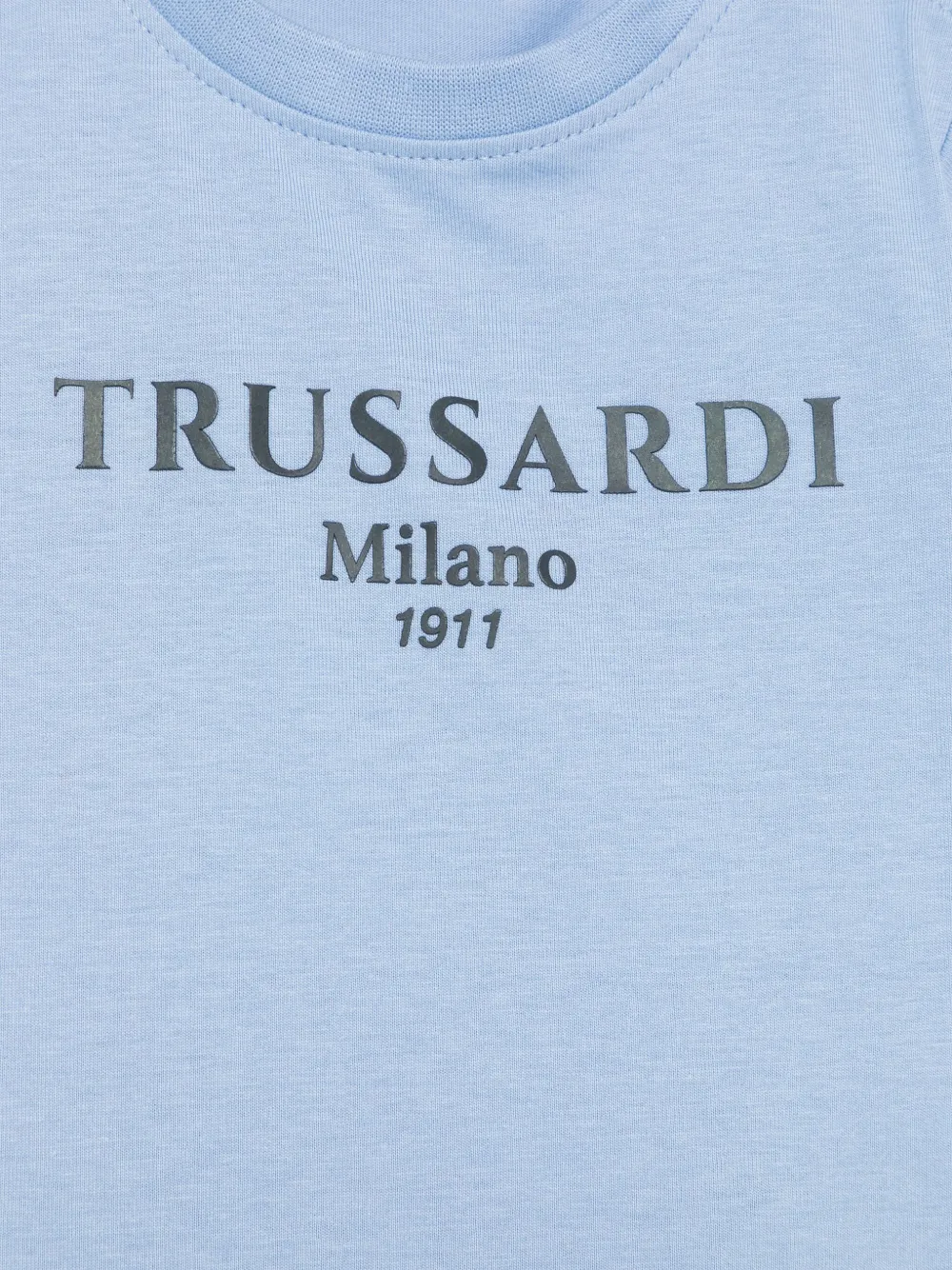 TRUSSARDI JUNIOR Katoenen T-shirt Blauw