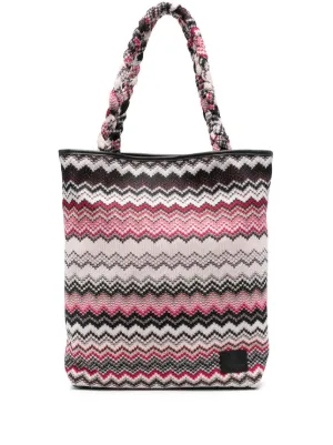 バッグ MISSONI　新品 新品タグ付 MISSONI ミッソーニ ボストンバッグ 定価¥25000 - メルカリ