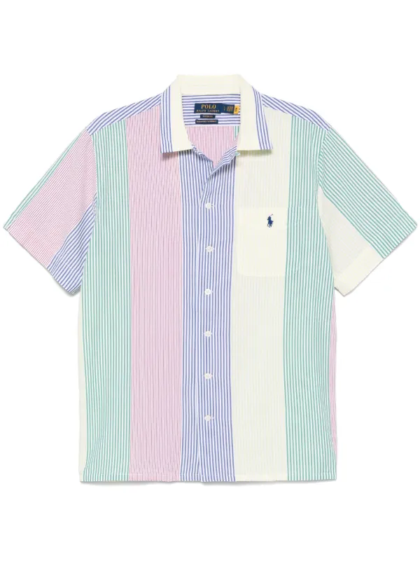 Polo Ralph Lauren シアサッカー シャツ | ブルー | FARFETCH JP
