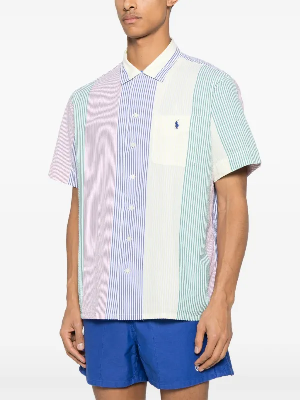 Polo Ralph Lauren シアサッカー シャツ | ブルー | FARFETCH JP