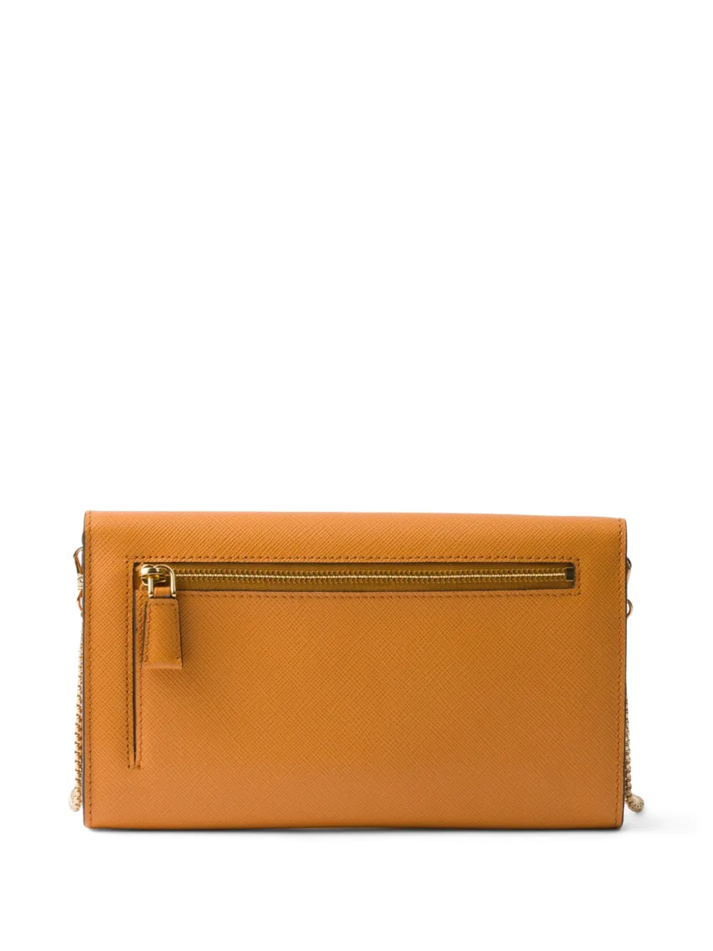 Prada Saffiano leren mini-clutch - Oranje