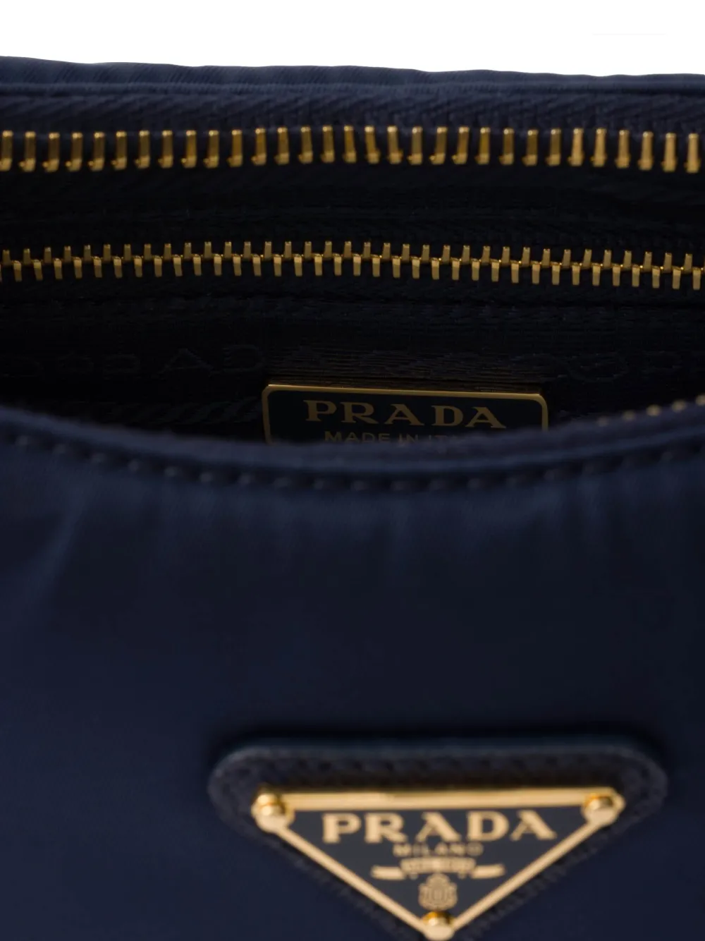 Prada Re-Edition 2005 mini-schoudertas Blauw