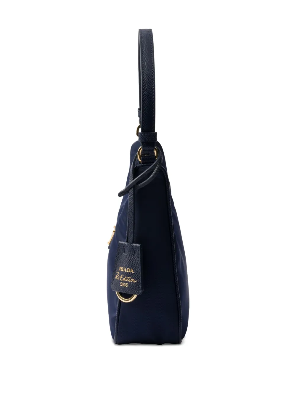 Prada Re-Edition 2005 mini-schoudertas Blauw