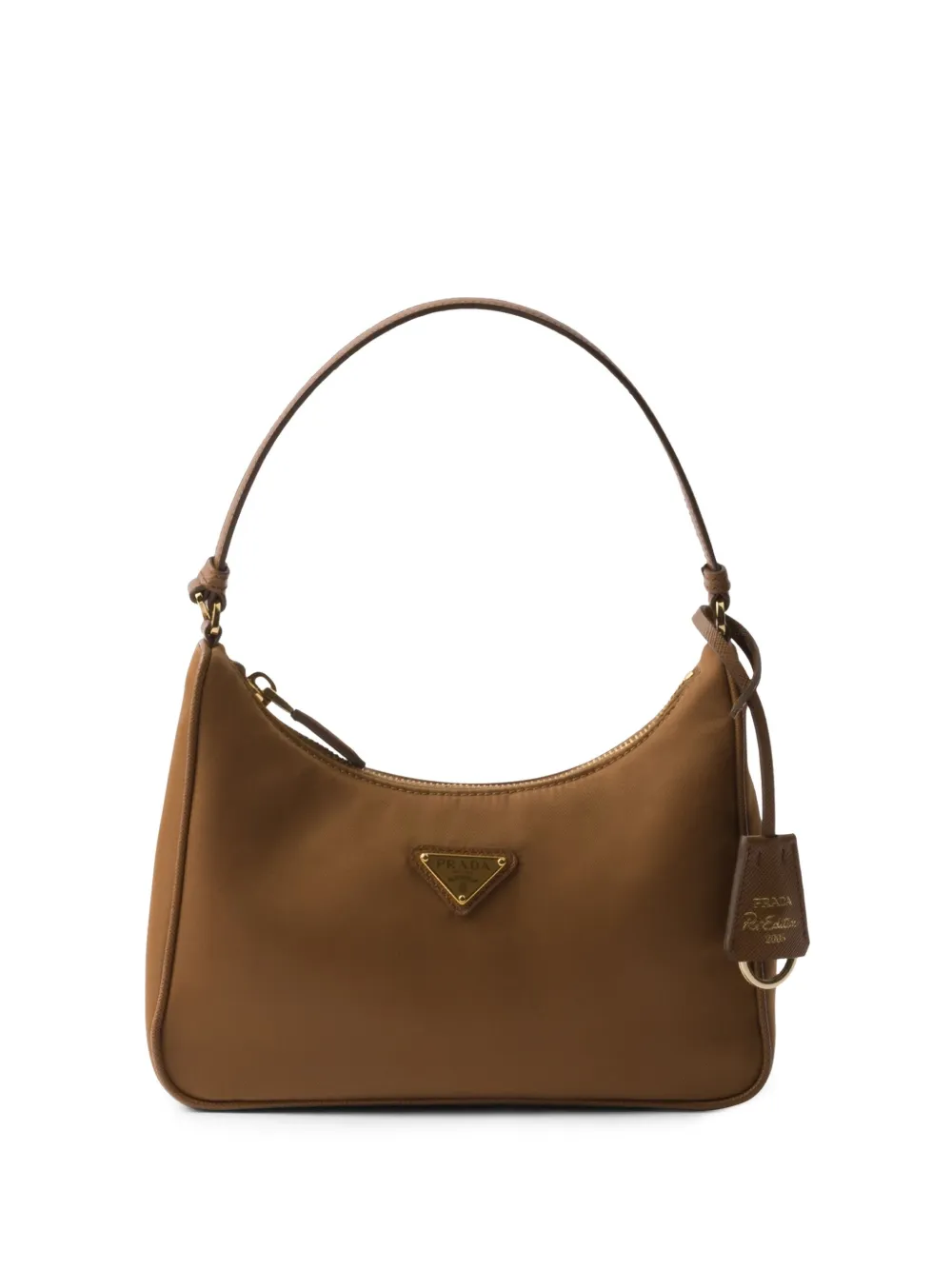 Prada mini Re-Edition 2005 shoulder bag | Brown | Image 1