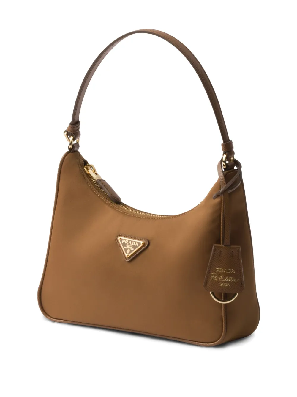 Prada Re-Edition 2005 mini-schoudertas Bruin