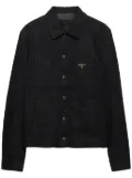 Prada Chevron denim jacket - Black