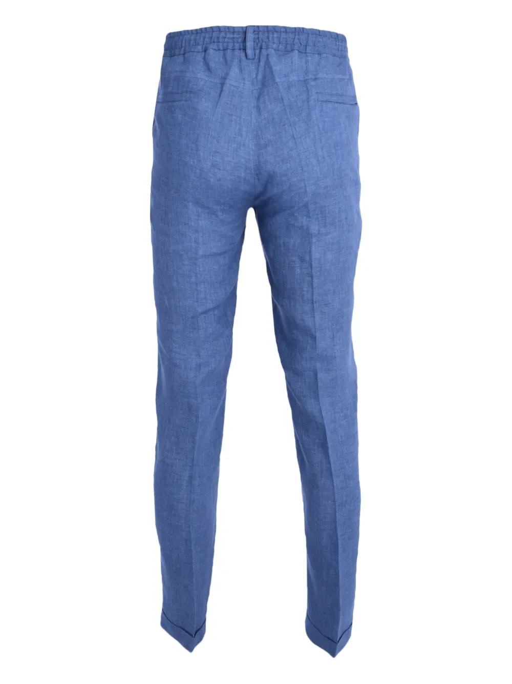 Luciano Barbera pleated drawstring trousers | Tapered Pants | Image 2