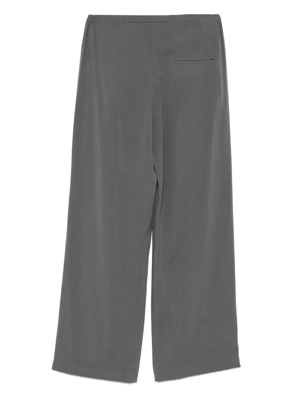 Alysi peach-touch trousers - Grijs