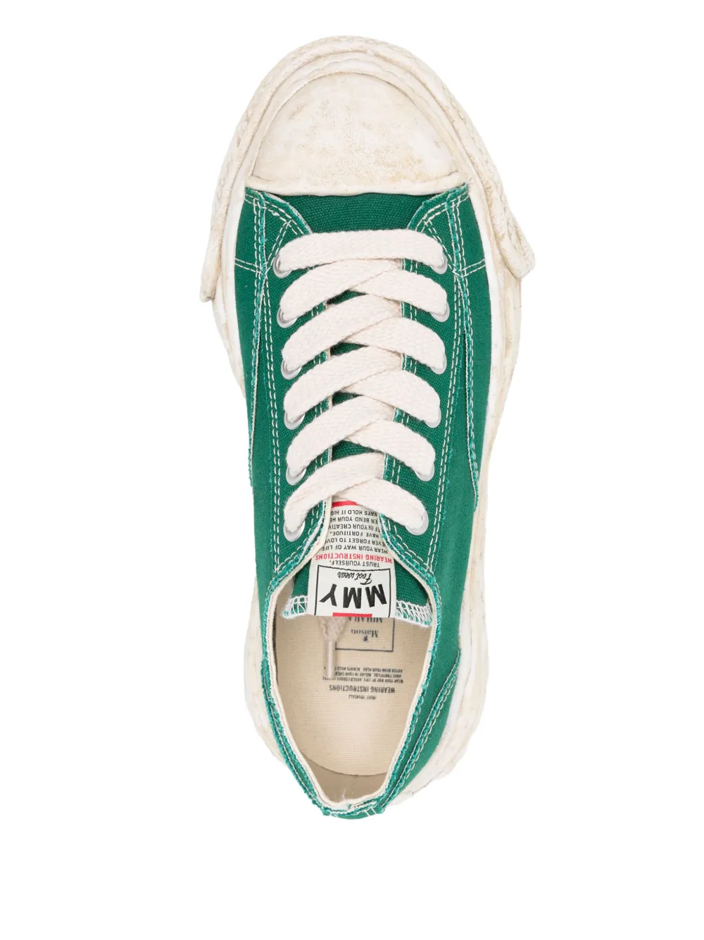 Maison MIHARA YASUHIRO Peterson23 sneakers Green