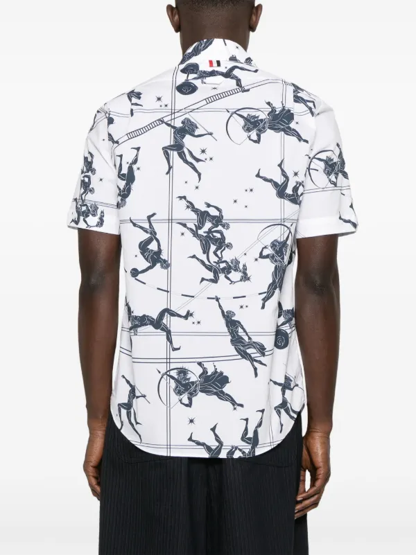 LUNAR NEW YEAR STRAIGHT FIT DENIM SHIRT | Thom Browne