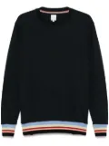Paul Smith Signature-stripe sweatshirt - Blue