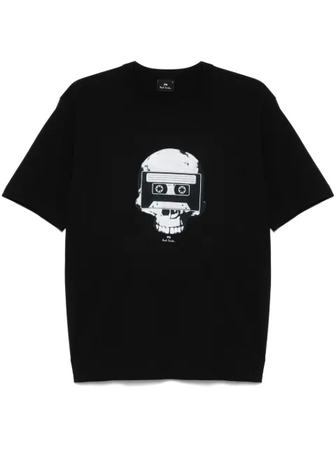 PS Paul Smith skull-tape-print T-shirt
