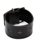 Ma+ leather bracelet - Gold