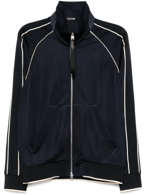 TOM FORD piping-detail sports jacket 