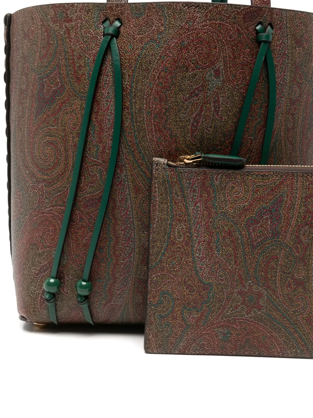 ETRO Shopper met paisley-print Bruin