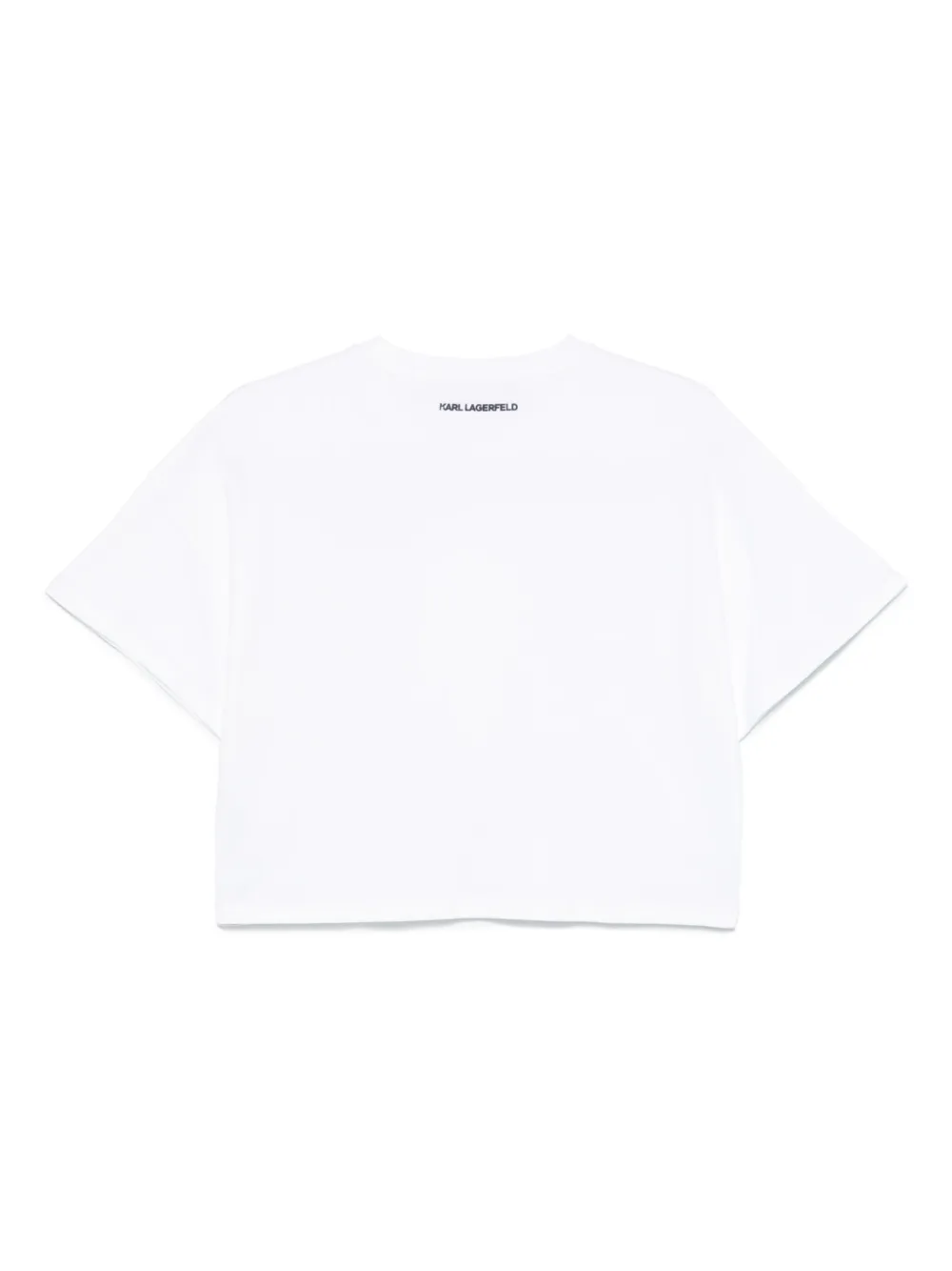 Karl Lagerfeld Ikon Aquarelle T-shirt - Wit