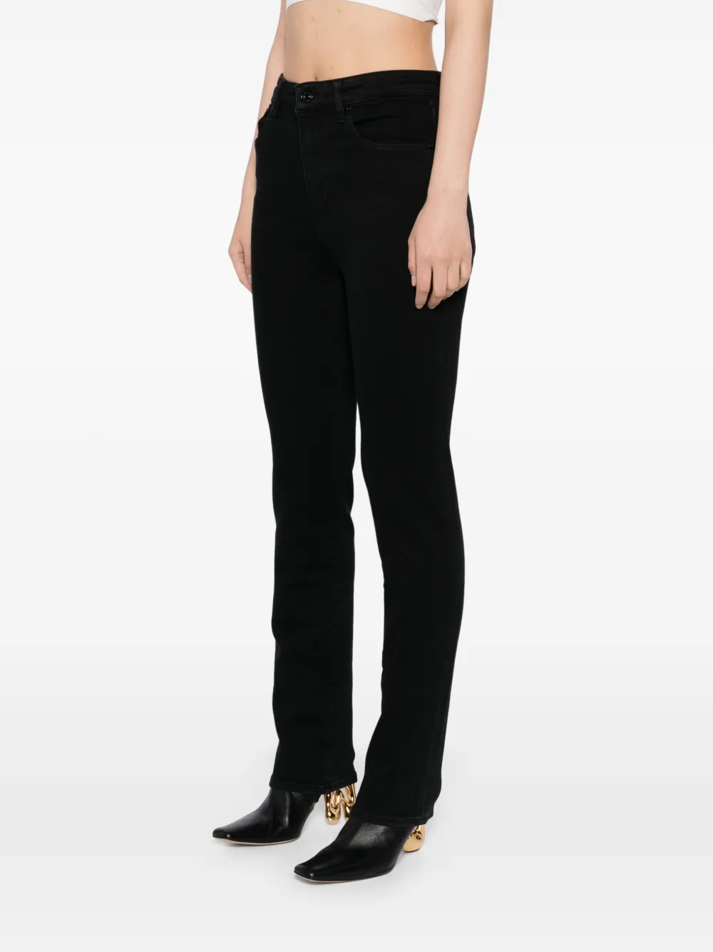 FRAME The Pencil jeans Zwart