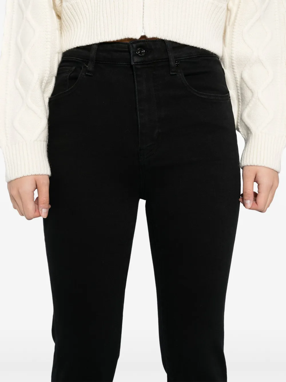 FRAME The Pencil jeans Zwart
