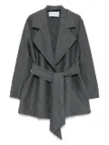 Harris Wharf London belted clutch jacket - Green