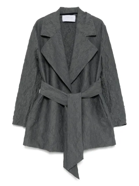 Harris Wharf London belted clutch jacket